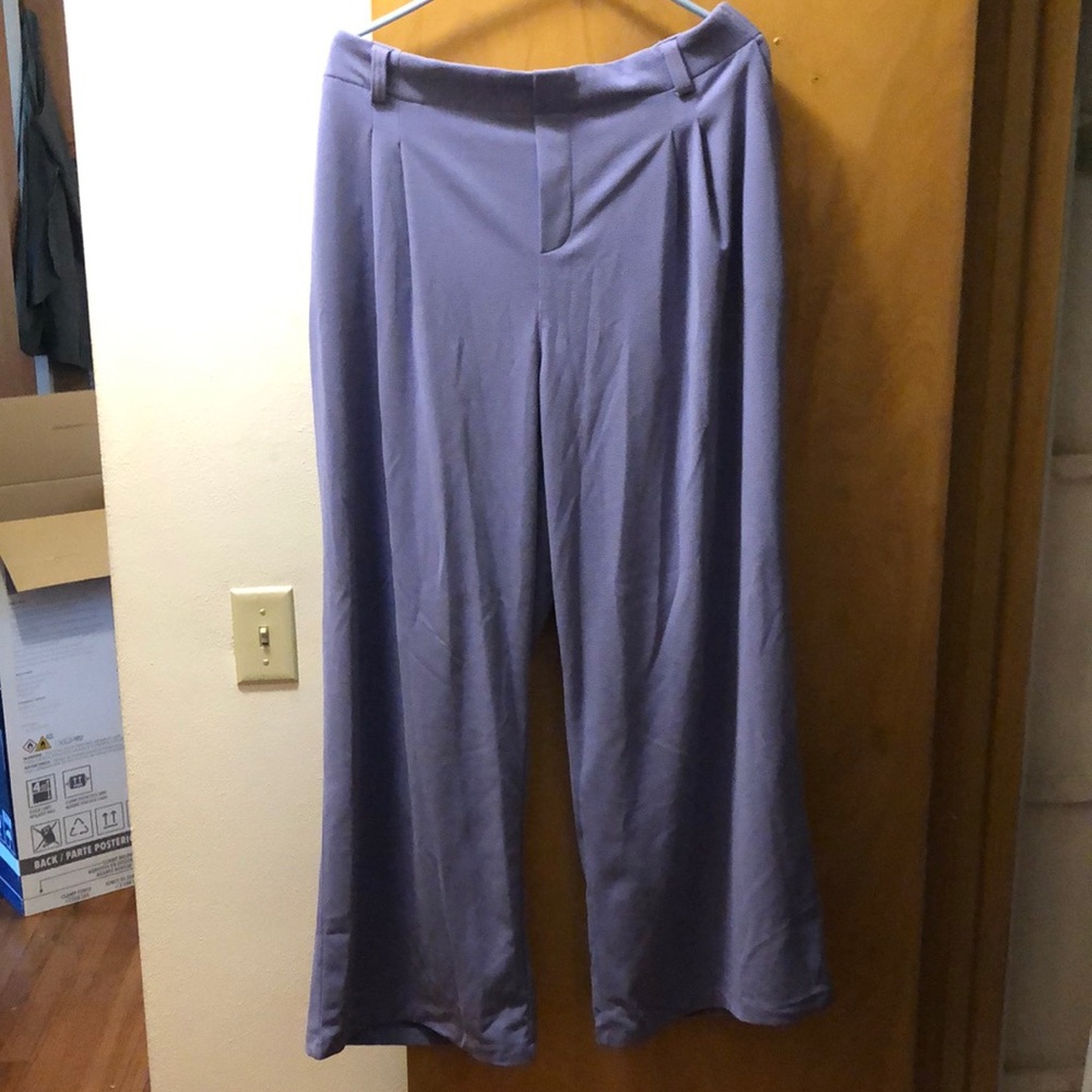 Halara wide leg waffle pants